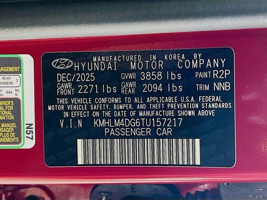 new 2026 Hyundai Elantra car, priced at $23,835
