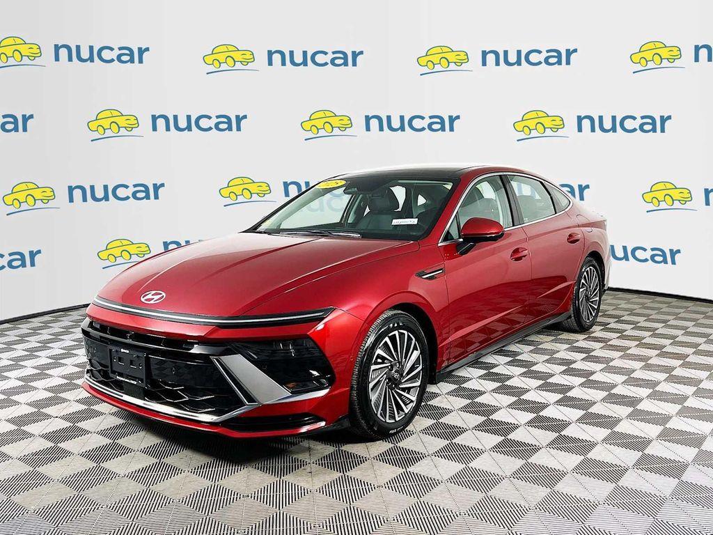 used 2025 Hyundai Sonata Hybrid car, priced at $30,491