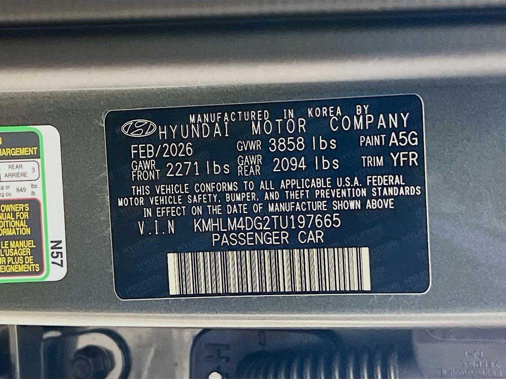 new 2026 Hyundai Elantra car, priced at $23,964