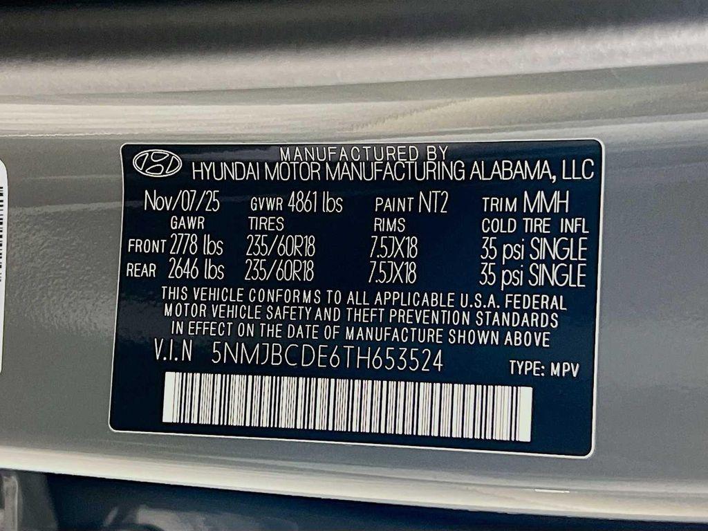 new 2026 Hyundai Tucson car, priced at $32,186