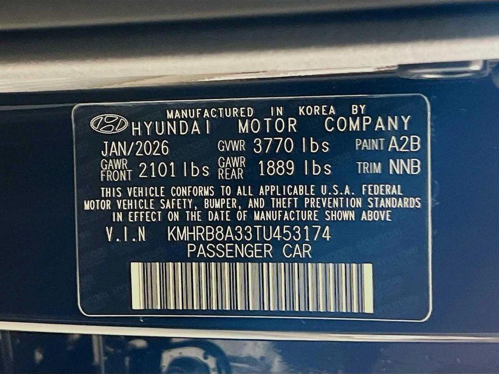new 2026 Hyundai Venue car, priced at $21,747