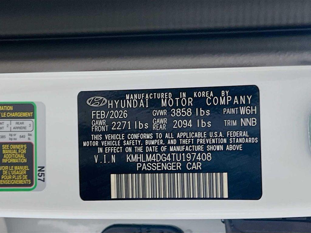 new 2026 Hyundai Elantra car, priced at $24,442