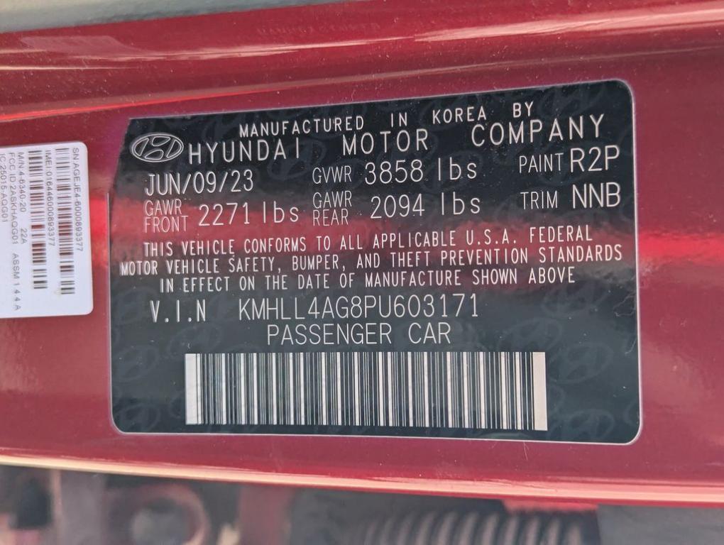 used 2023 Hyundai Elantra car, priced at $15,666