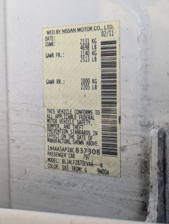 used 2011 Nissan Maxima car, priced at $5,788