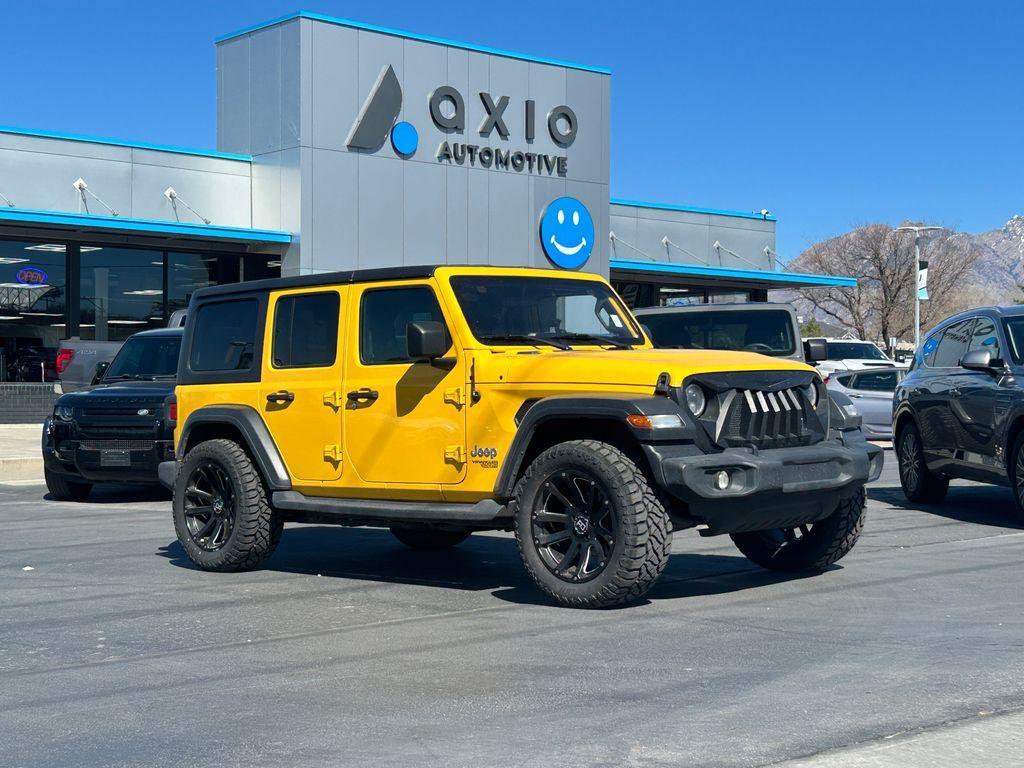 used 2020 Jeep Wrangler Unlimited car, priced at $24,377