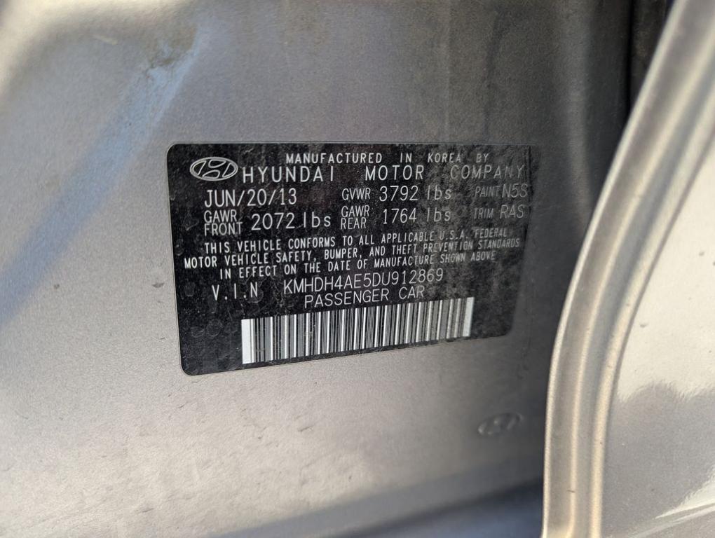 used 2013 Hyundai Elantra car, priced at $6,166