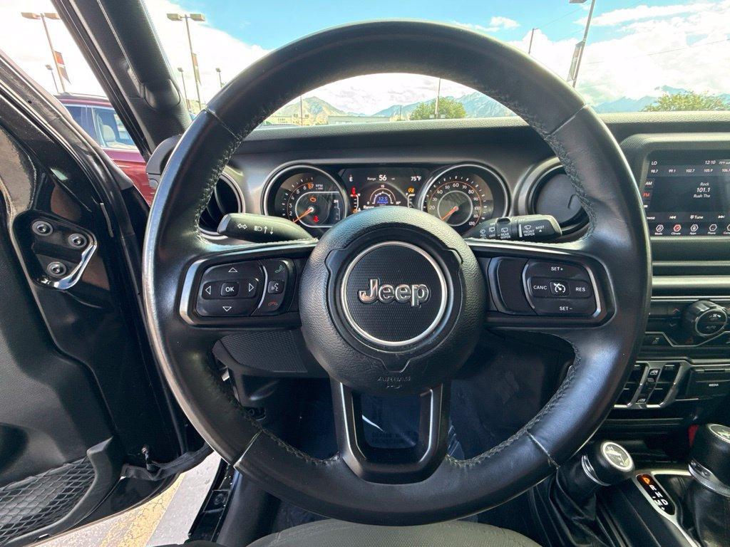 used 2018 Jeep Wrangler Unlimited car, priced at $19,376