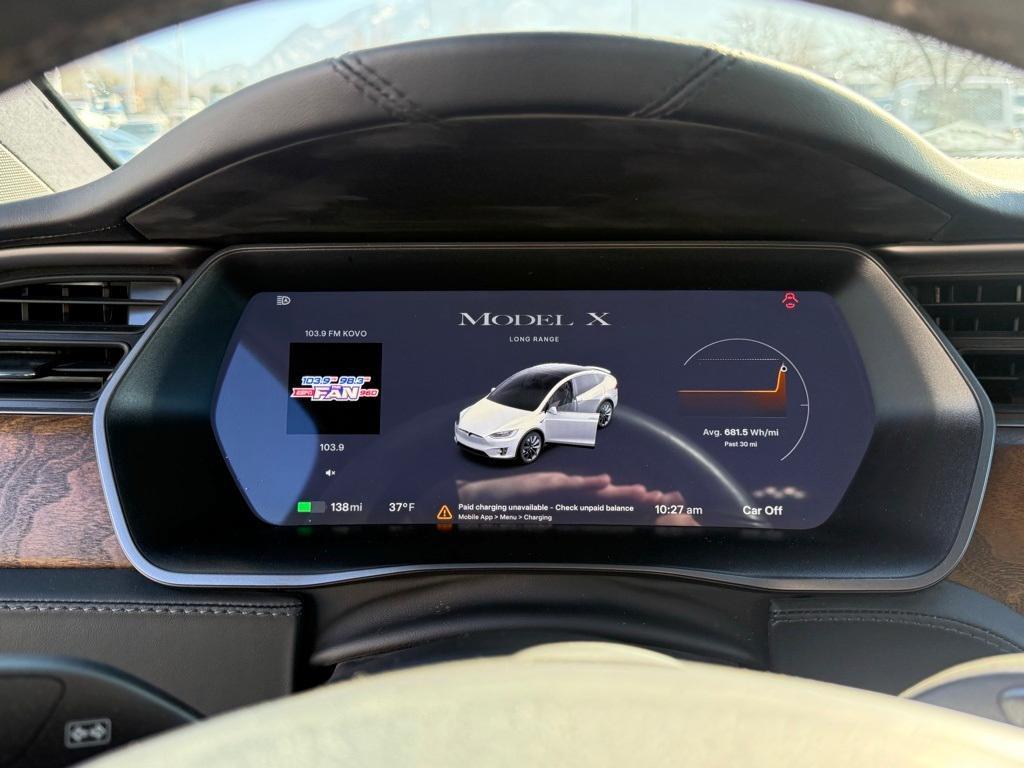 used 2020 Tesla Model X car, priced at $32,895