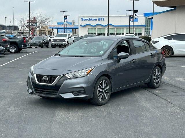 used 2021 Nissan Versa car, priced at $13,295