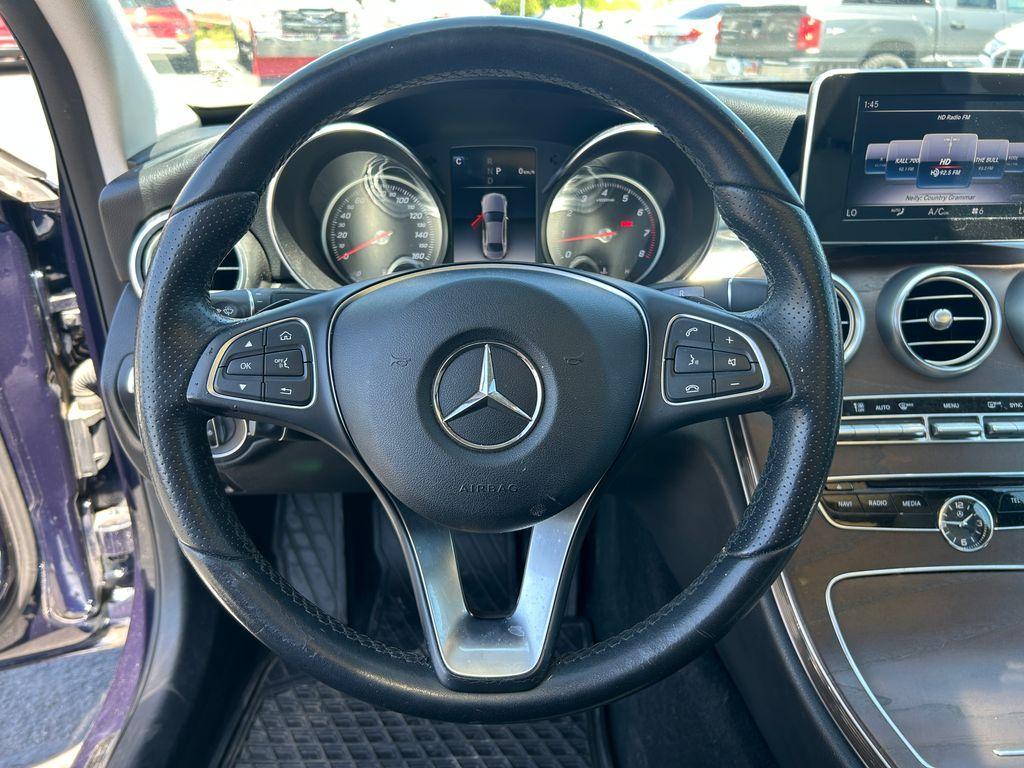 used 2018 Mercedes-Benz C-Class car, priced at $17,466