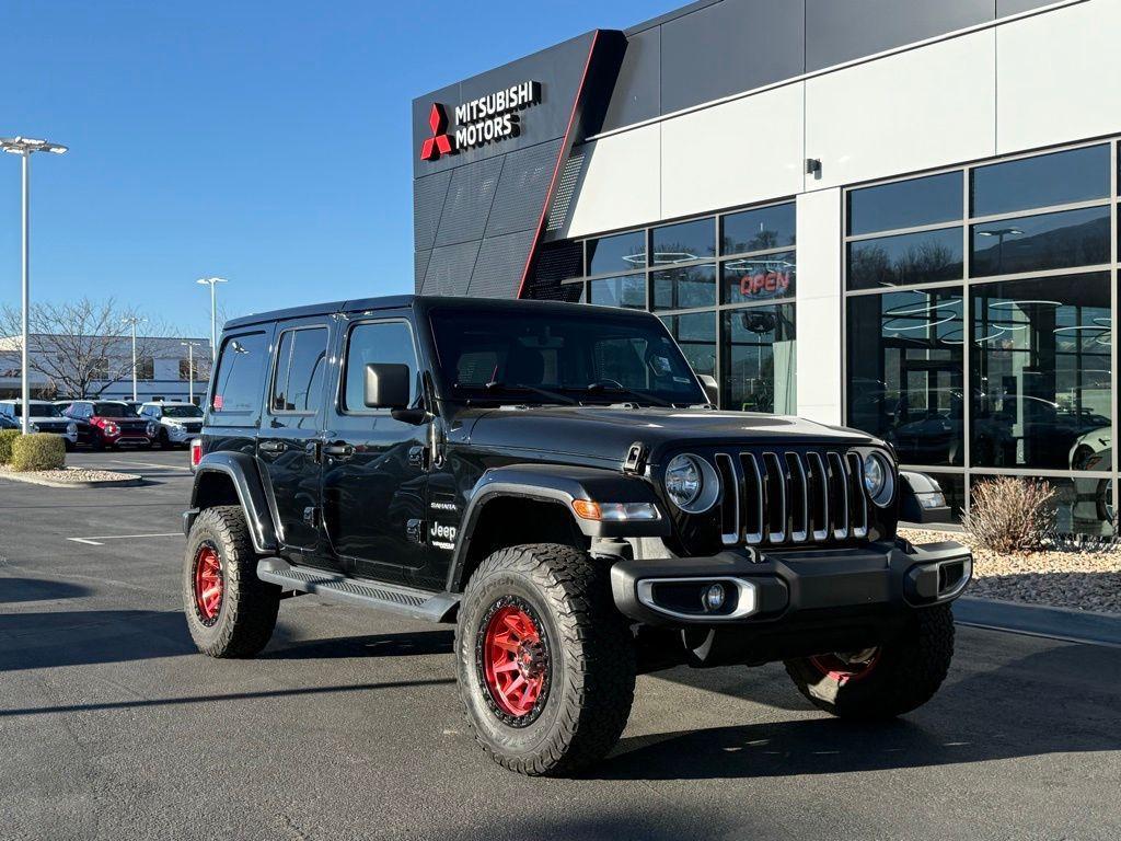 used 2021 Jeep Wrangler Unlimited car, priced at $27,192