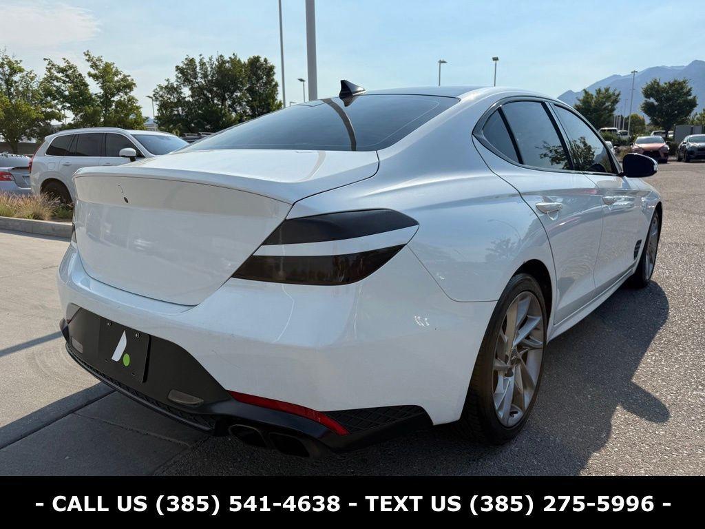 used 2022 Genesis G70 car, priced at $23,447