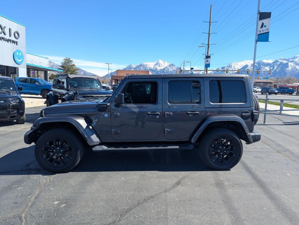 used 2021 Jeep Wrangler Unlimited 4xe car, priced at $25,377