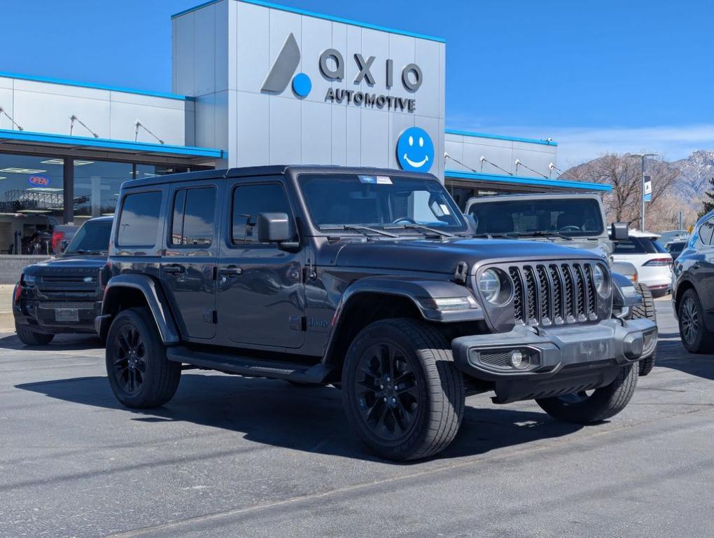 used 2021 Jeep Wrangler Unlimited 4xe car, priced at $25,377