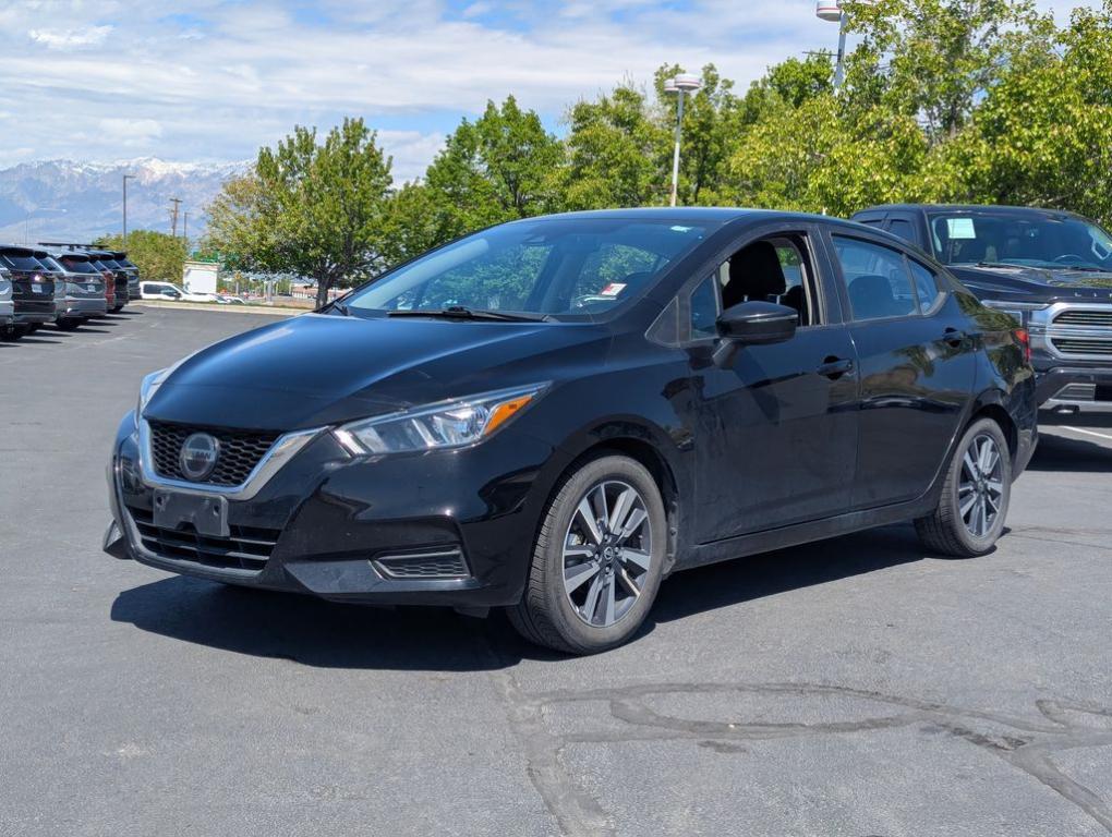 used 2021 Nissan Versa car, priced at $12,427