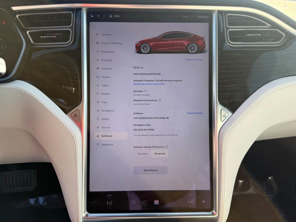 used 2017 Tesla Model S car, priced at $29,991