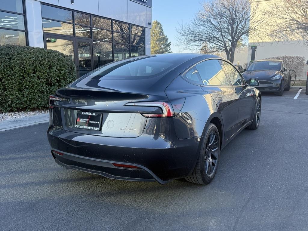 used 2025 Tesla Model 3 car, priced at $37,999