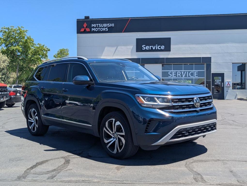 used 2021 Volkswagen Atlas car, priced at $25,366