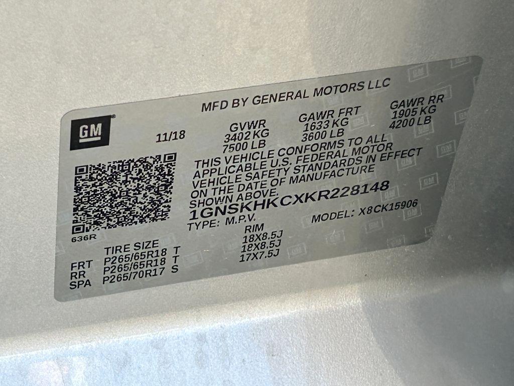 used 2019 Chevrolet Suburban car, priced at $20,488