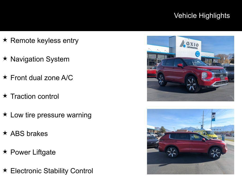 used 2025 Mitsubishi Outlander car, priced at $26,588