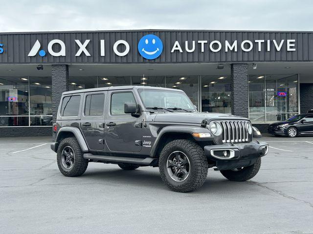used 2021 Jeep Wrangler Unlimited car, priced at $27,077