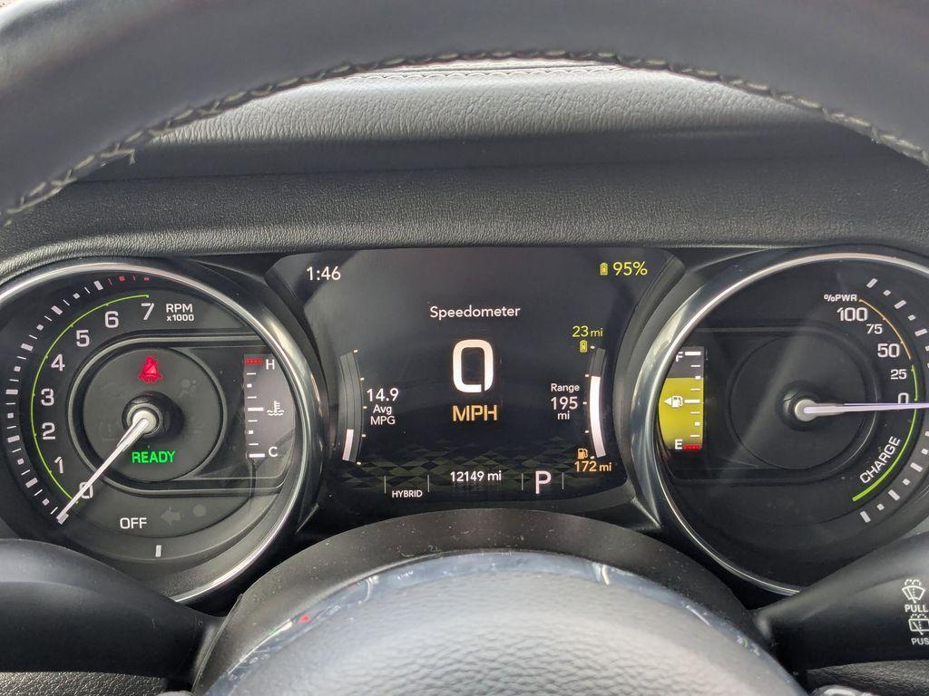 used 2023 Jeep Wrangler 4xe car, priced at $33,587