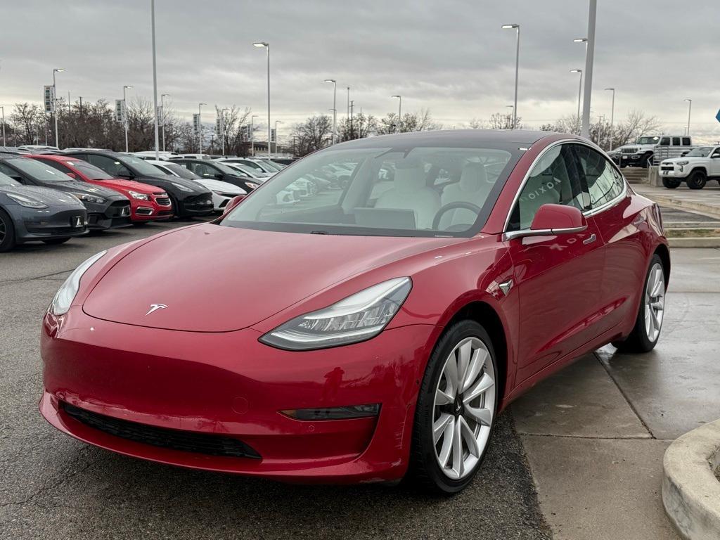 used 2018 Tesla Model 3 car, priced at $21,695