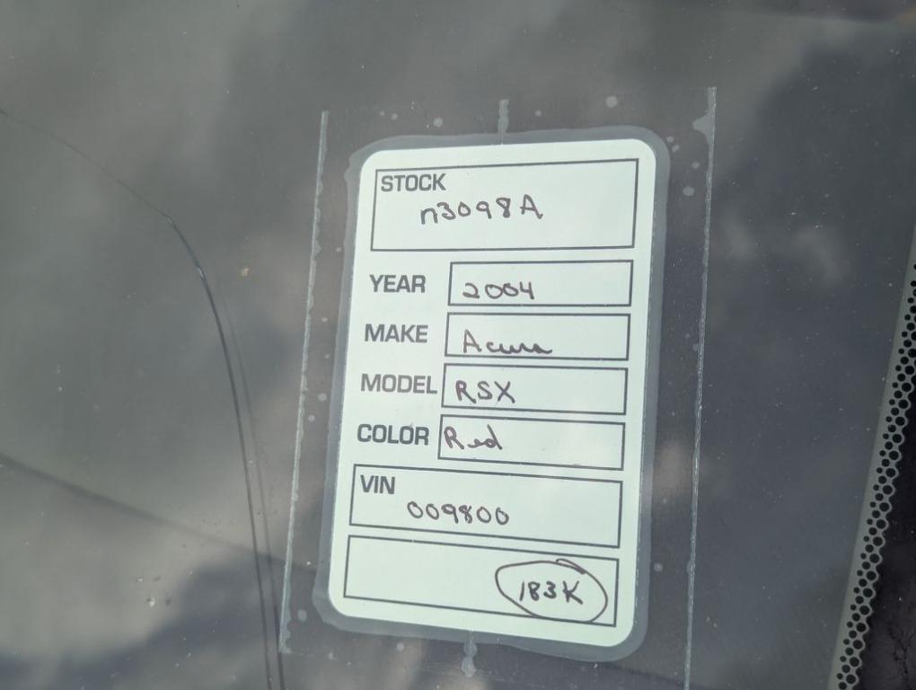 used 2004 Acura RSX car, priced at $5,560