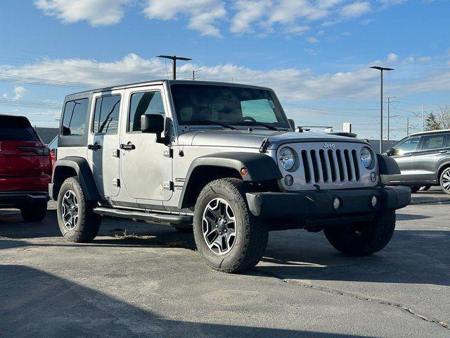 used 2015 Jeep Wrangler Unlimited car, priced at $14,449