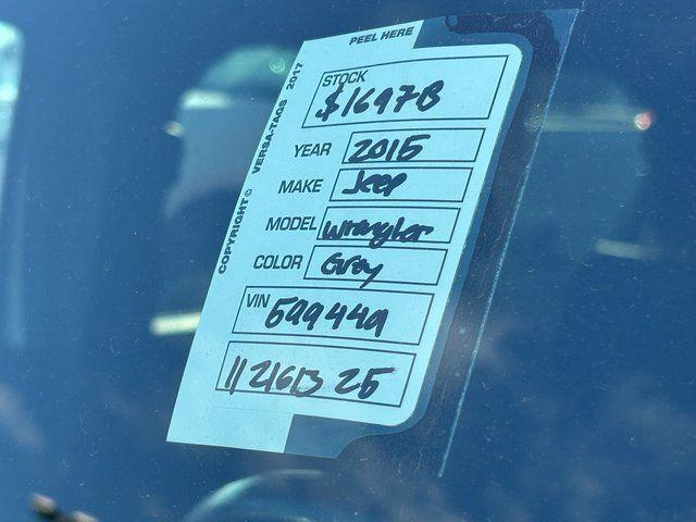 used 2015 Jeep Wrangler Unlimited car, priced at $14,449