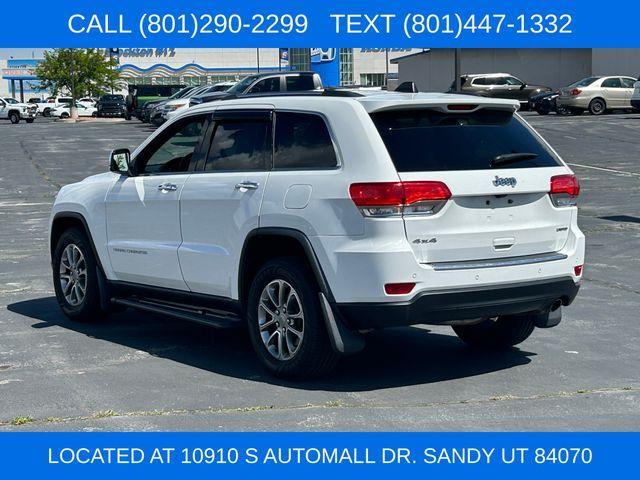 used 2015 Jeep Grand Cherokee car, priced at $13,066