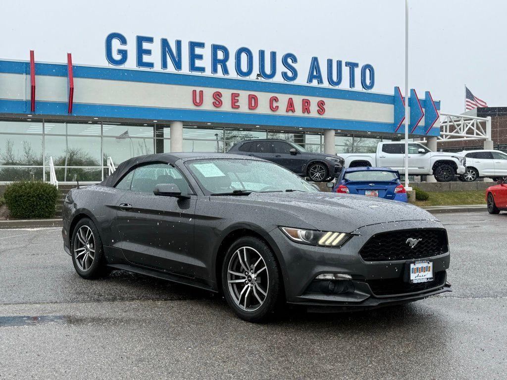 used 2017 Ford Mustang car, priced at $13,158