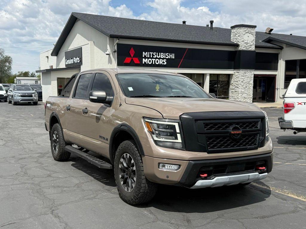 used 2020 Nissan Titan car, priced at $25,128