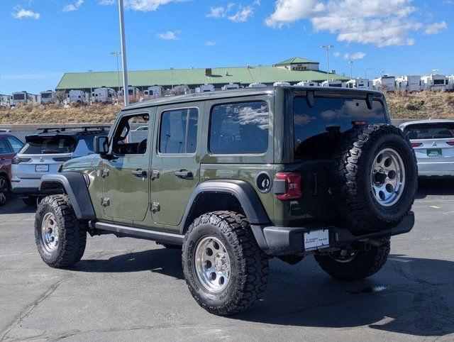 used 2021 Jeep Wrangler Unlimited car, priced at $28,177