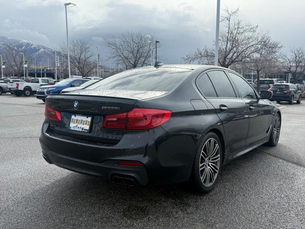 used 2018 BMW M550 car, priced at $19,795
