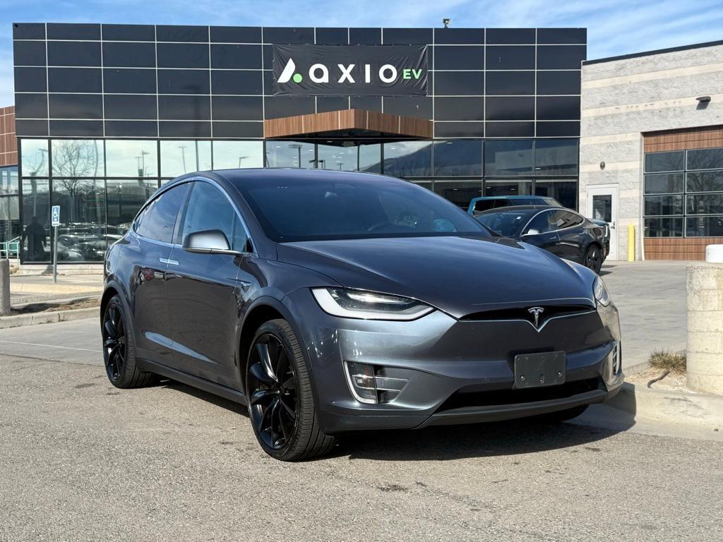 used 2021 Tesla Model X car, priced at $42,500