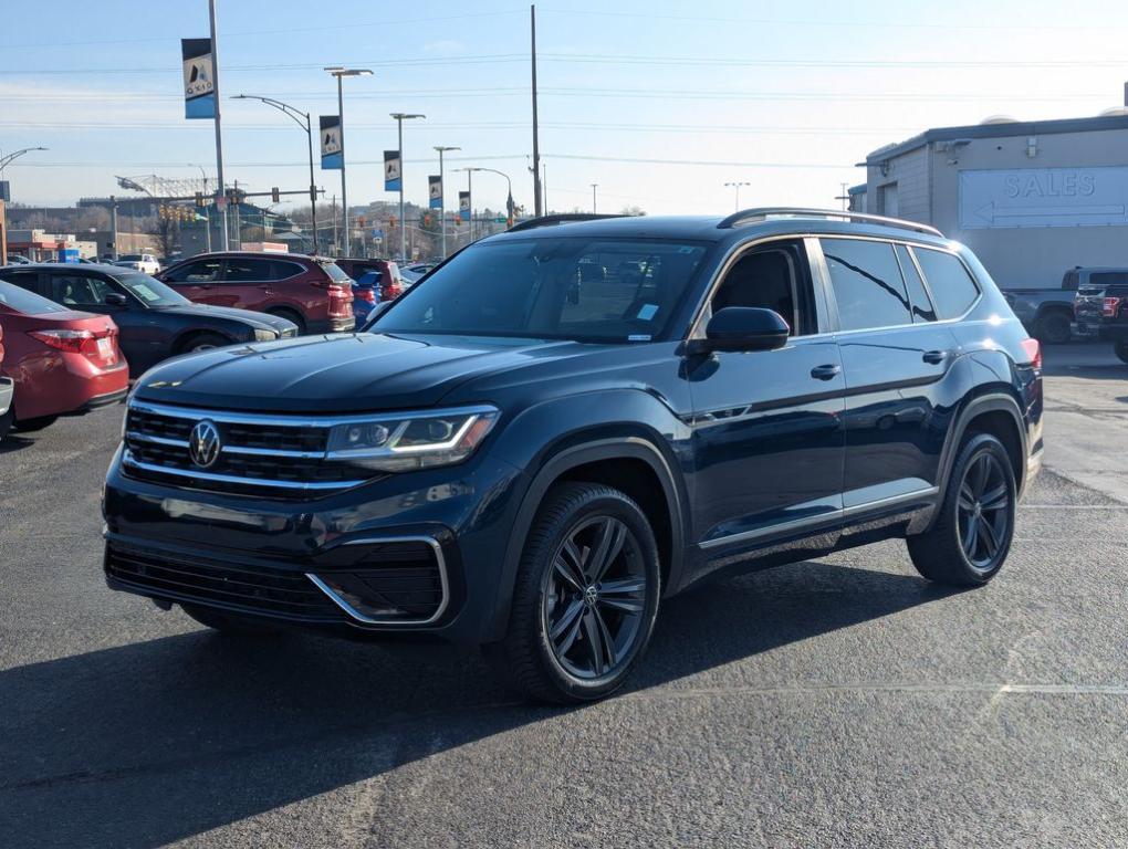 used 2021 Volkswagen Atlas car, priced at $18,488