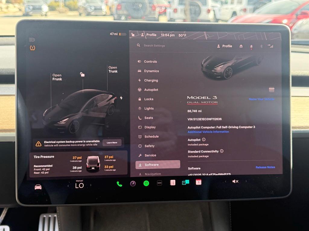 used 2022 Tesla Model 3 car, priced at $25,395