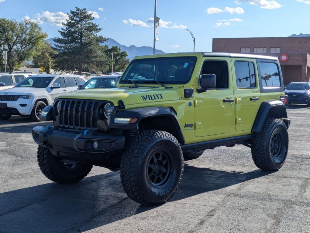 used 2023 Jeep Wrangler 4xe car, priced at $31,877