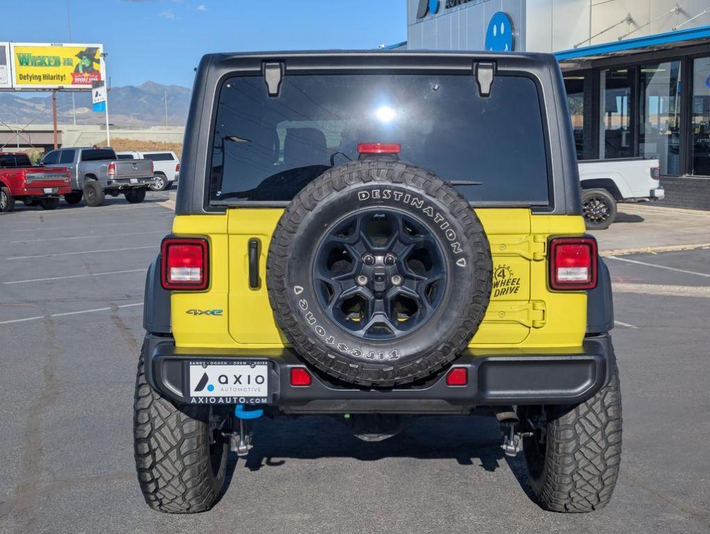 used 2023 Jeep Wrangler 4xe car, priced at $31,877