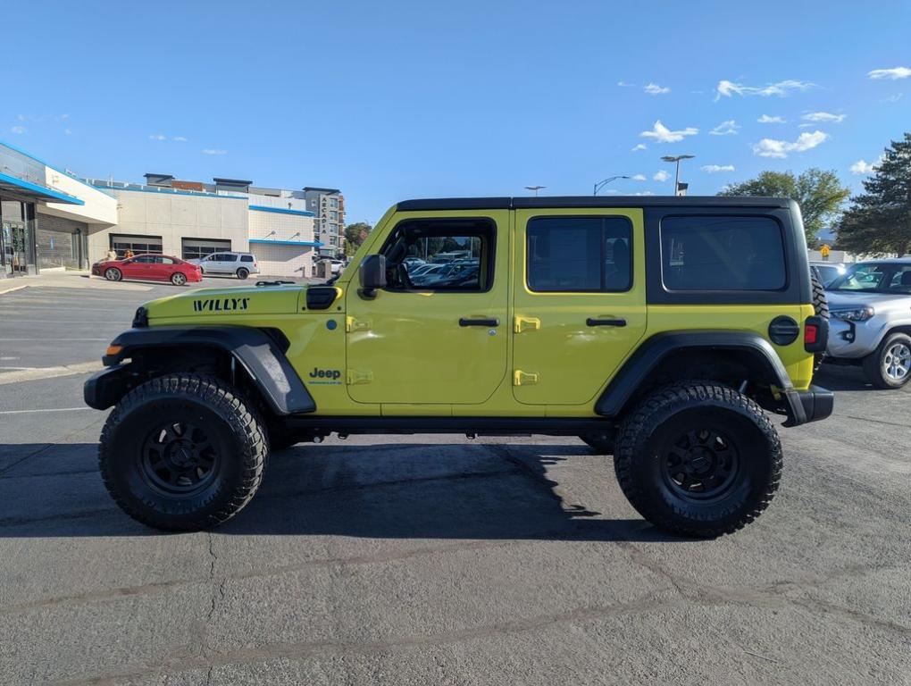 used 2023 Jeep Wrangler 4xe car, priced at $31,877