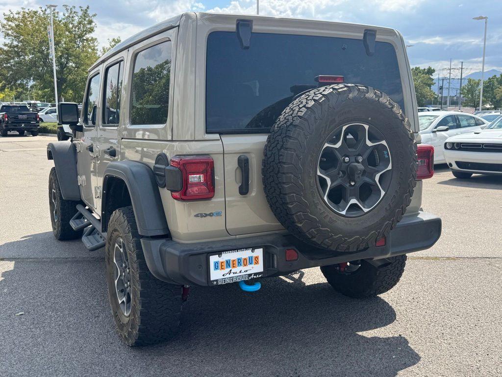 used 2022 Jeep Wrangler Unlimited 4xe car, priced at $34,051
