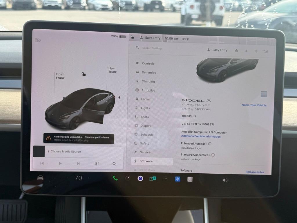 used 2018 Tesla Model 3 car, priced at $16,349