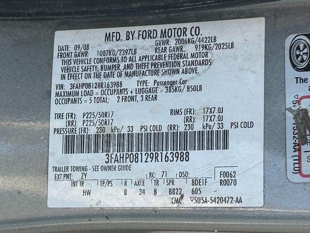 used 2009 Ford Fusion car, priced at $3,495