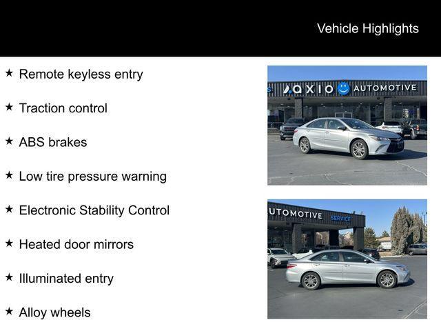 used 2017 Toyota Camry car, priced at $16,388