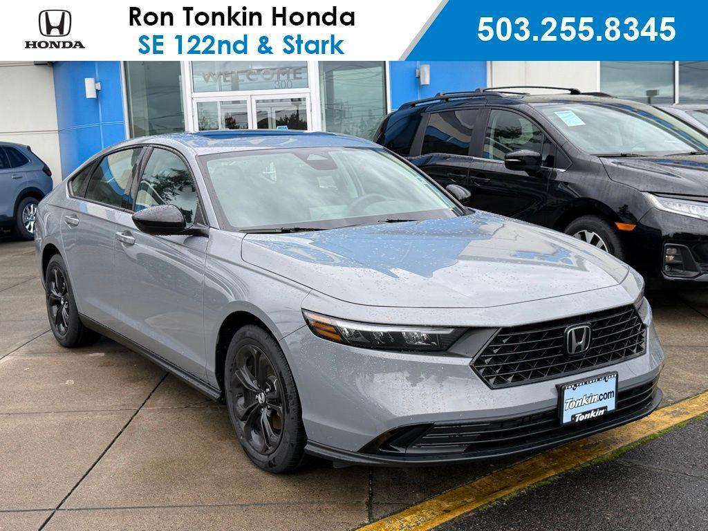 new 2025 Honda Accord car, priced at $30,705