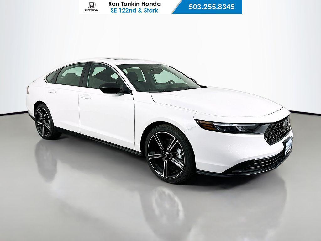 new 2025 Honda Accord Hybrid car, priced at $34,020