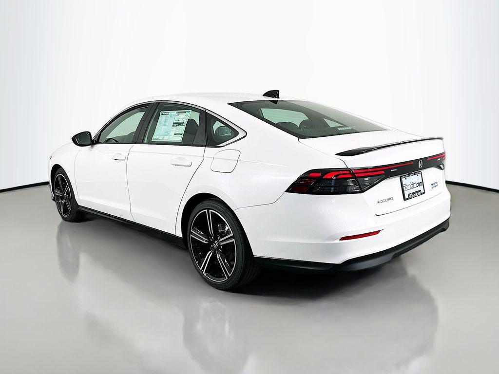 new 2025 Honda Accord Hybrid car, priced at $34,020