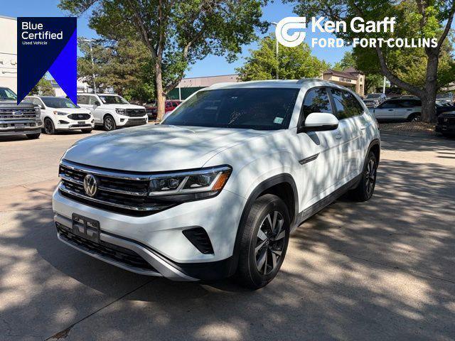 used 2022 Volkswagen Atlas Cross Sport car, priced at $20,115
