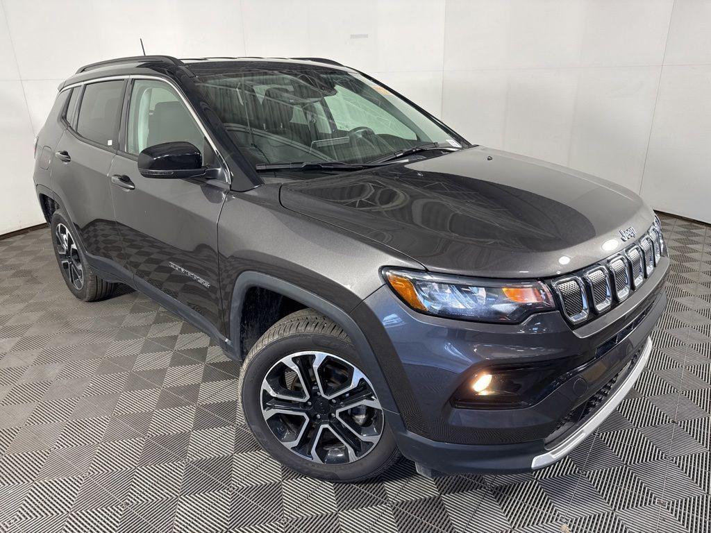 used 2022 Jeep Compass car, priced at $21,665